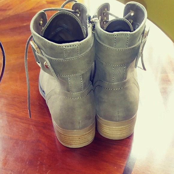 Girl's combat boots - Picture 3 of 3